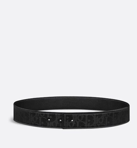 ceinture dior noir|Ceintures et gants en cuir pour homme .